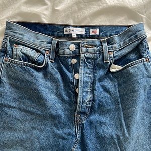 Re/Done Size 28 Bootcut/Flare-ish Jeans